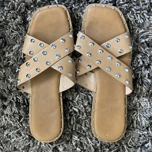 Studded Sandals size 8